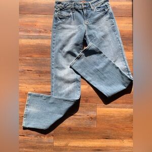 Women's Blue Jeans VIGOSS juniors size 7 straight leg jeans